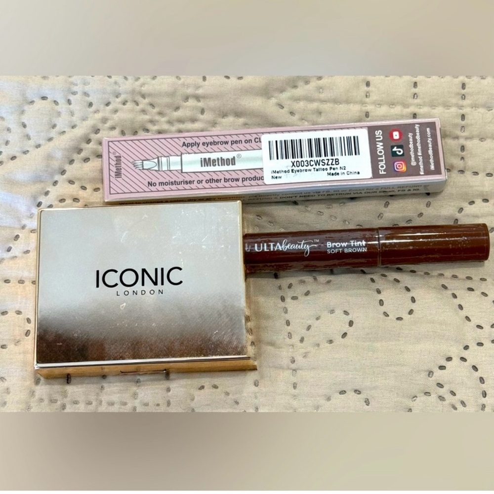 Iconic London, Imethod & Ulta Brow Kit
3 items 1 low price original unopened